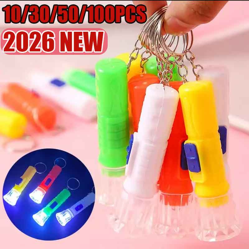 Party Games Kids - 10/30/50/100 шт. Миниатюрные детские светодиодные фонарики-игрушки