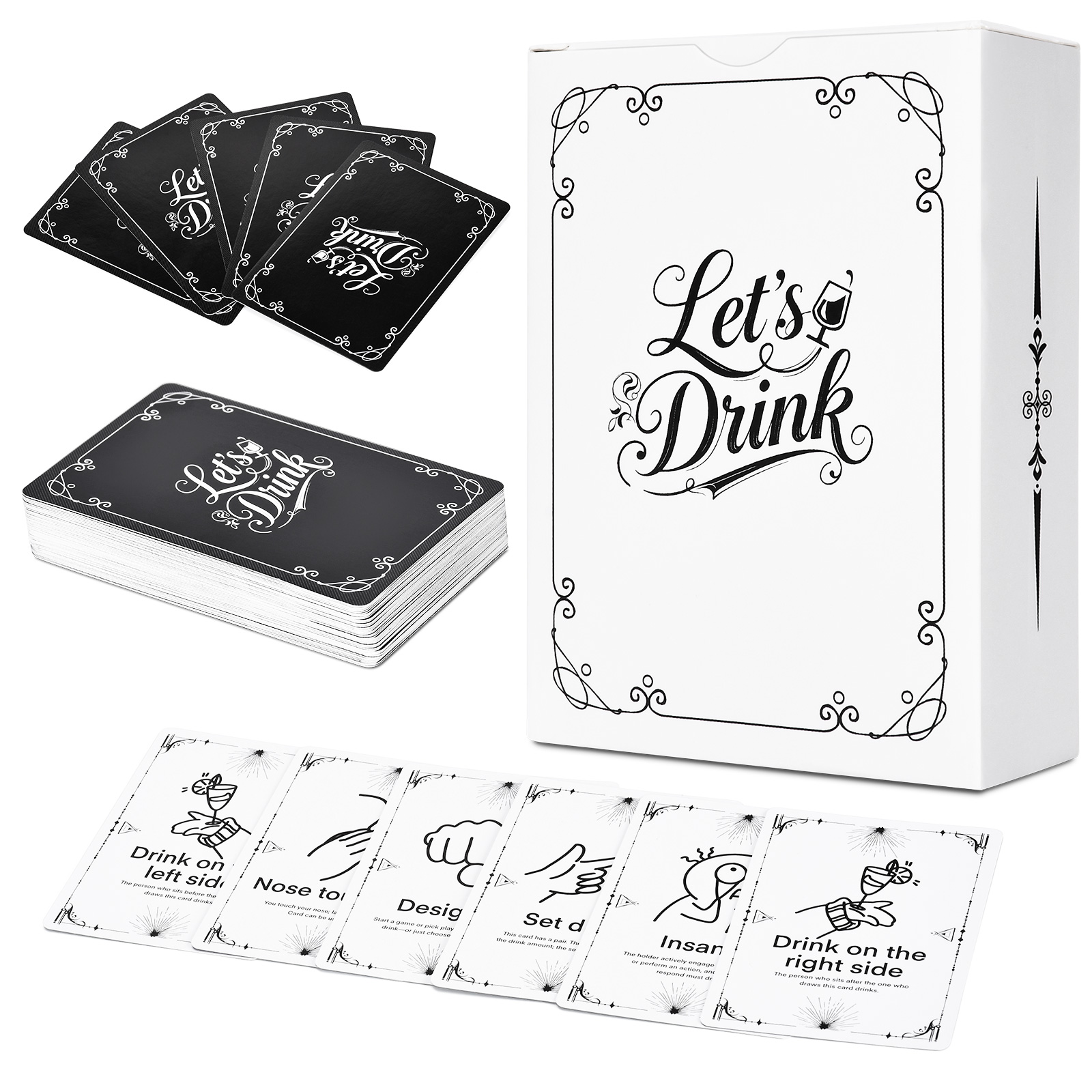 Party Games Night - Карточки для взрослых игр с алкоголем
