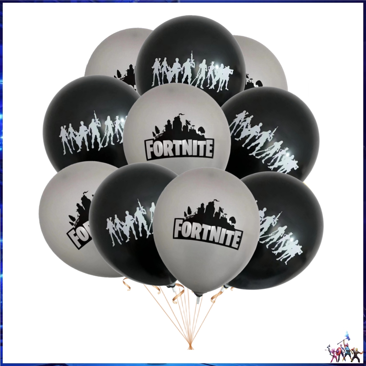 Fortnition латексные шары с дн – обзор и цена Party Games No Supplies