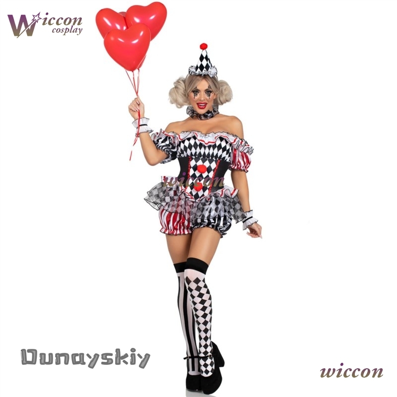 Женский костюм клоуна для косп – обзор и цена Party Games Online