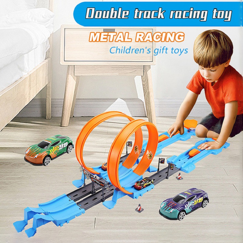 Hot Stunt Speed, двойные автом – обзор и цена Hot Wheels Car Track Sets